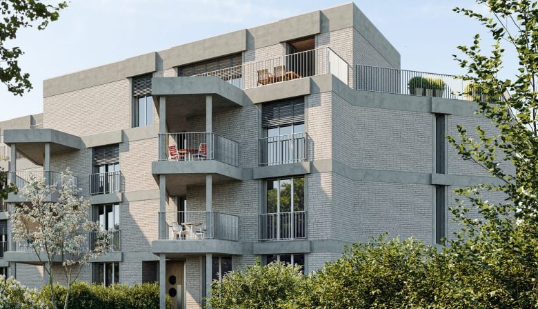 Gartenhof Aussenansicht Wohnen Ost 15