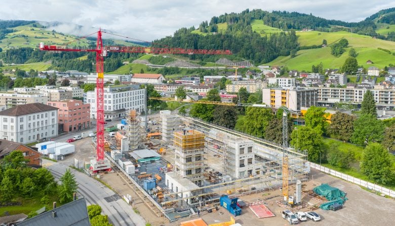 Neubau, Campus Wattwil, Kantonsschule Wattwil, Schulhausbau, Bildungsbau, Kanton St.Gallen, Ghisleni Partner AG, Gunz & Künzle Architekten, Architektur Schweiz, Schulbau Ostschweiz, Bildungsstandort Wattwil, Architektur Zürich, Bauleitung Rapperswil, Sc